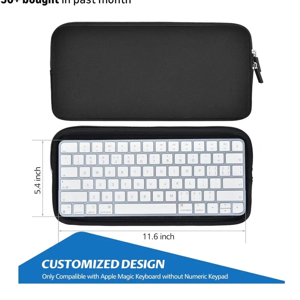 Apple Magic Keyboard Sleeve Case-BLACK